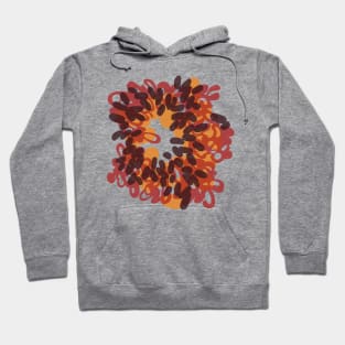 Forest Fire Burst Hoodie